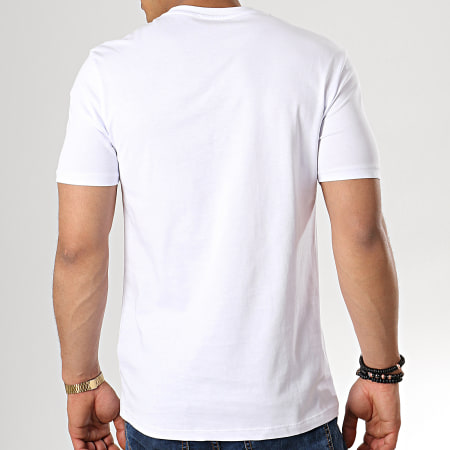Uniplay - Tee Shirt UY382 Blanc Vert