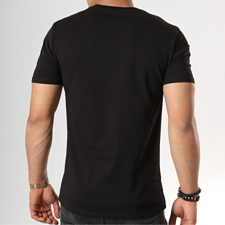 Uniplay - Tee Shirt UY382 Noir Blanc