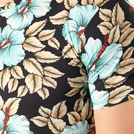 Uniplay - Tee Shirt Oversize KXT-22 Noir Floral