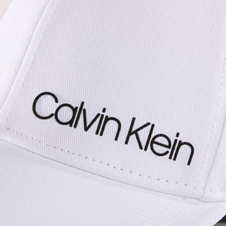 Calvin Klein - Casquette Side Logo 5515 Blanc