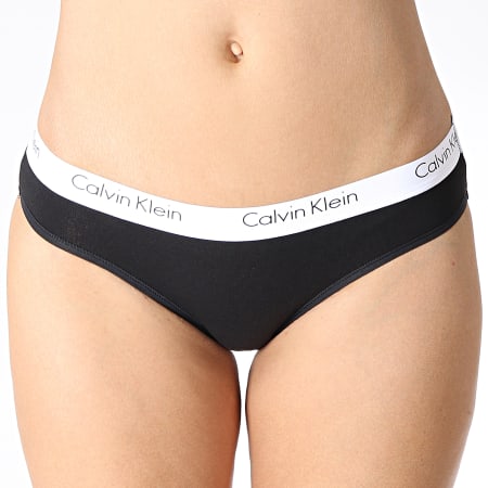 Calvin Klein - Lot De 2 Culottes Femme QD3584E Noir