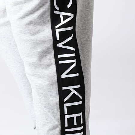 Calvin Klein - Pantalon Jogging NM1634E Gris Chiné Noir