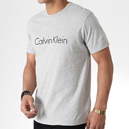 Calvin Klein - Tee Shirt NM1129E Gris Chiné