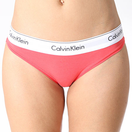 Calvin Klein - Culotte Femme F3787E Rouge