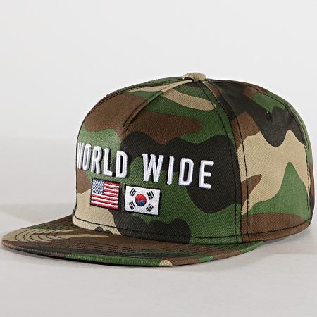 Cayler And Sons - Casquette Snapback WCWW Vert Kaki Camouflage 