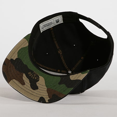 Cayler And Sons - Casquette Snapback 2PAC Rollin Noir Camouflage 