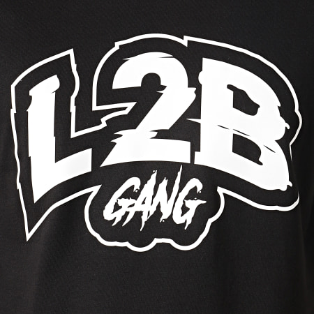 L2B Gang - Tee Shirt Manches Longues Logo Noir