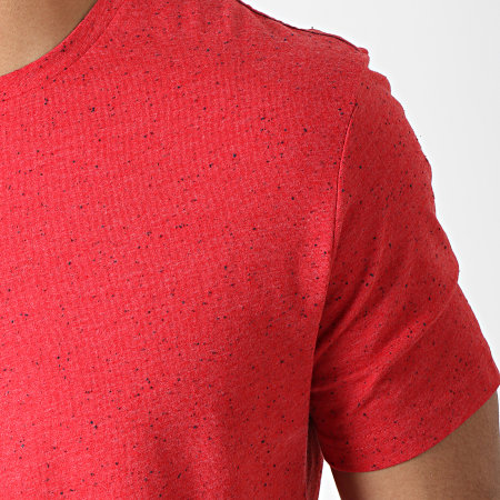 Only And Sons - Tee Shirt Oversize Lars Rouge