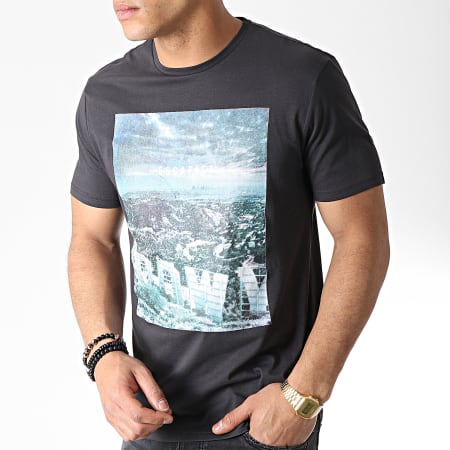 Only And Sons - Tee Shirt Lamani Camp Noir