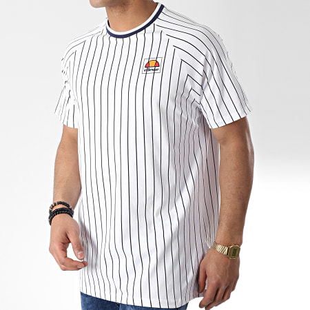 Ellesse - Tee Shirt Stripes 1031N Blanc 
