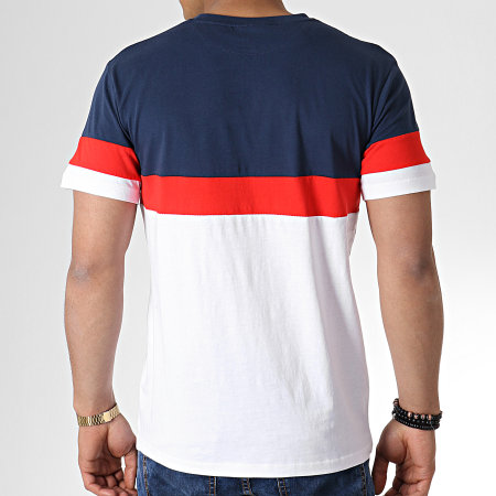 Ellesse - Tee Shirt 1031N Bleu Marine Blanc Rouge