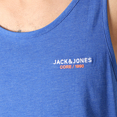 Jack And Jones - Débardeur Scales Bleu Roi Chiné