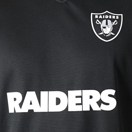 New Era - Tee Shirt De Sport Wordmark Oakland Raiders 11935131 Noir