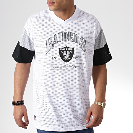 New Era - Tee Shirt De Sport Team Established Oakland Raiders 11935151 Blanc 