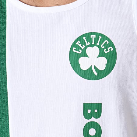 New Era - Débardeur Team Wordmark Boston Celtics 11935230 Blanc Vert