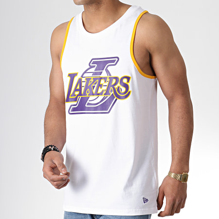 New Era - Débardeur Logo Los Angeles Lakers 11935242 Blanc 