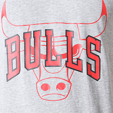 New Era - Débardeur Double Logo Chicago Bulls 11935245 Gris Chiné 