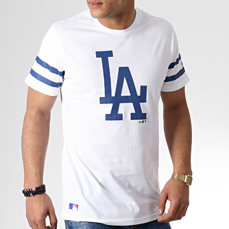 New Era - Tee Shirt Team Logo Los Angeles Dodgers 11935268 Blanc 