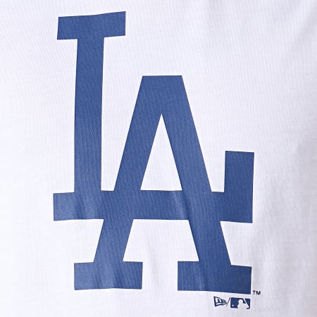 New Era - Tee Shirt Team Logo Los Angeles Dodgers 11935268 Blanc 