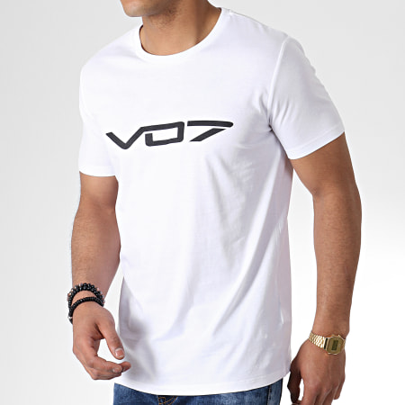 VO7 -  Tee Shirt Logo Blanc