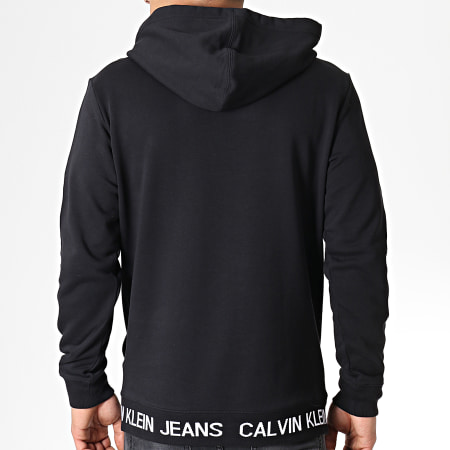 Calvin Klein - Sweat Capuche Institutionnal Logo 2470 Noir