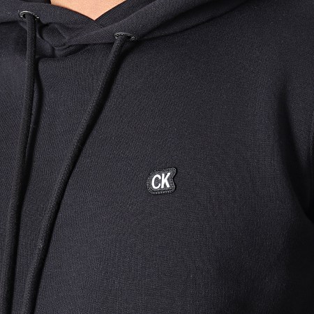 Calvin Klein - Sweat Capuche Badge 2770 Noir 