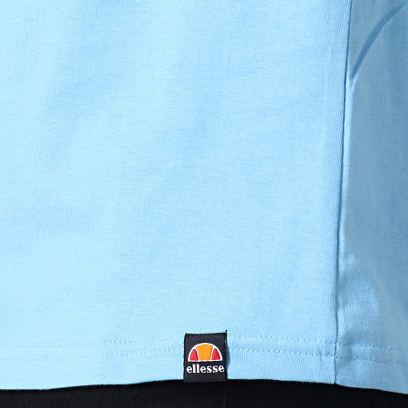 Ellesse - Tee Shirt Raglan Cassina SHB00629 Bleu Clair Blanc