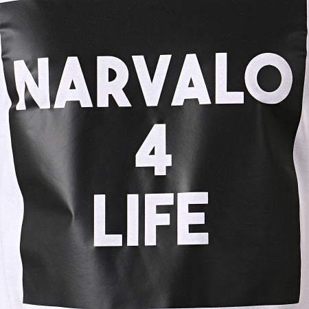 Swift Guad - Tee Shirt Narvalo 4 Life Blanc