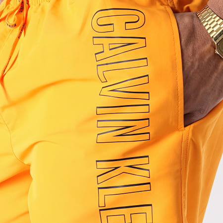 Calvin Klein - Short De Bain Medium Drawsting 0291 Orange