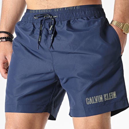 Calvin Klein - Short De Bain Drawstring 0300 Bleu Marine
