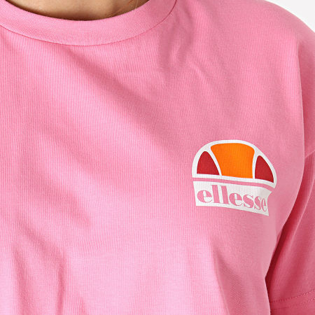 Ellesse - Tee Shirt Crop Femme Manila SGB06862 Rose