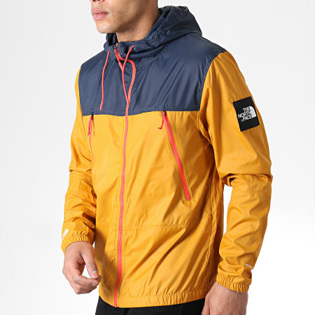 The North Face - Coupe-Vent 1990 Mountain 2S4Z Jaune Bleu Marine 