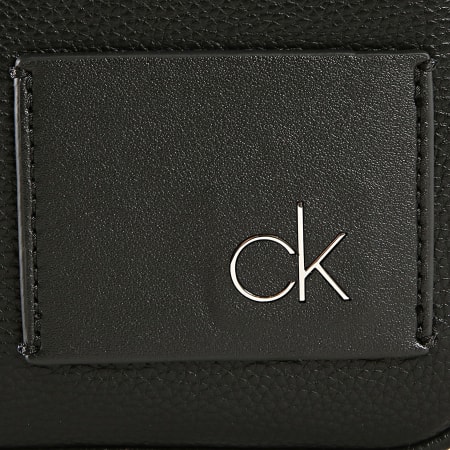 Calvin Klein - Sacoche Direct Mini Flat Crossover 4602 Noir