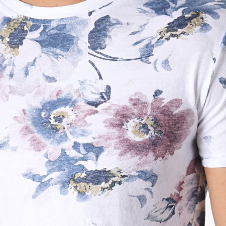 MTX - Tee Shirt ZT5027 Blanc Floral