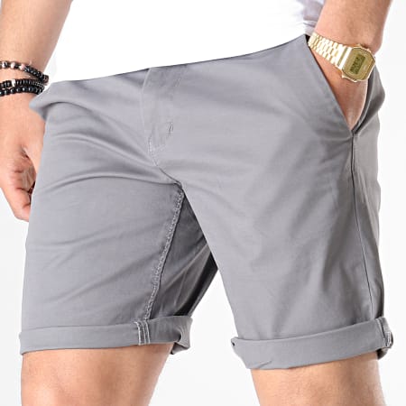 Only And Sons - Short Chino Cam Gris Ardoise
