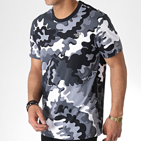 The North Face - Tee Shirt Simple Dome 2TX5 Gris Anthracite Camouflage