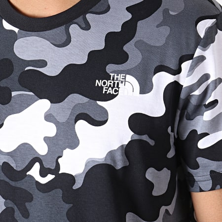 The North Face - Tee Shirt Simple Dome 2TX5 Gris Anthracite Camouflage