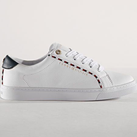 Tommy Hilfiger - Baskets Femme Corporate Detail FW0FW04149 White