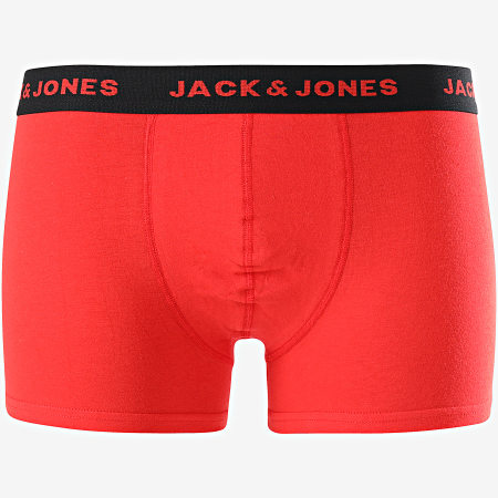 Jack And Jones - Lot De 3 Boxers Solid Summer Bleu Roi Vert Rouge