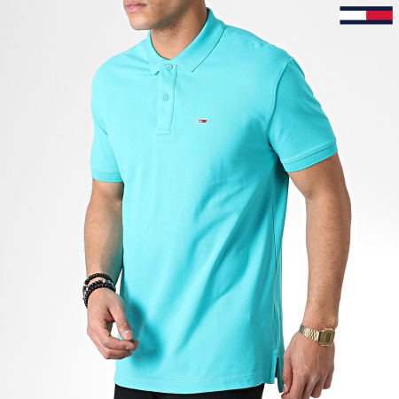 Tommy Hilfiger - Polo Manches Courtes Classics Solid 6112 Vert Clair