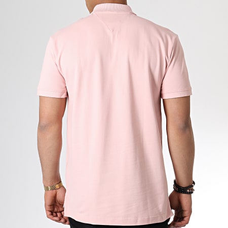 Tommy Hilfiger - Polo Manches Courtes Classics Solid 6112 Rose Clair