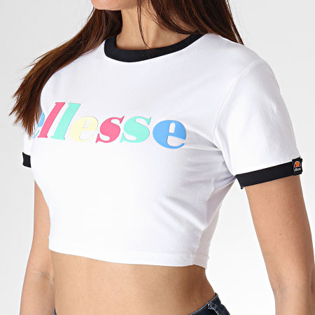 Ellesse - Tee Shirt Crop Femme Talbon SGB06867 Blanc