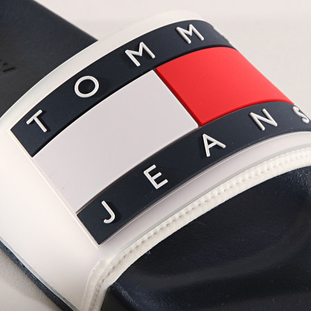 Tommy Hilfiger - Claquettes Translucent Flag EM0EM00292 Bleu Marine 