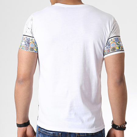 Frilivin - Tee Shirt 2301 Blanc Renaissance