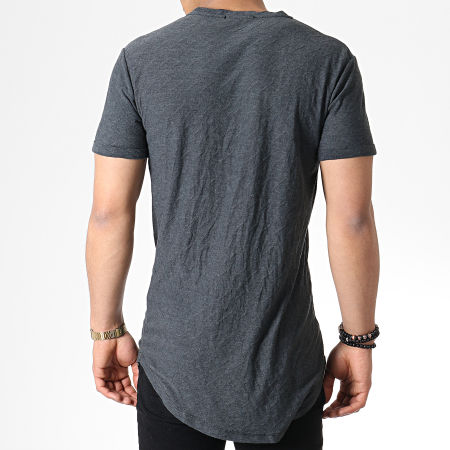 Frilivin - Tee Shirt Oversize 5282 Gris Anthracite