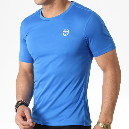 Sergio Tacchini - Tee Shirt De Sport Zitan 37612 Bleu