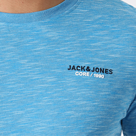 Jack And Jones - Tee Shirt Scales Bleu Clair Chiné
