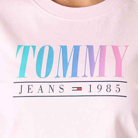 Tommy Hilfiger - Tee Shirt Femme Summer Multicolor 6699 Rose