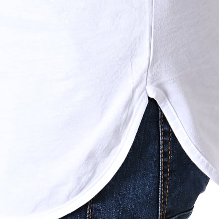 Ikao - Tee Shirt Oversize F521 Blanc Renaissance