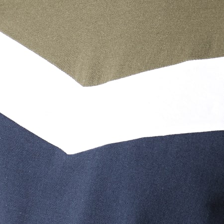 La Maison Blaggio - Tee Shirt Metoli Bleu Marine Vert Kaki